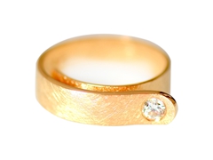 Ring  Gold 750_Brillant  0,25 ct